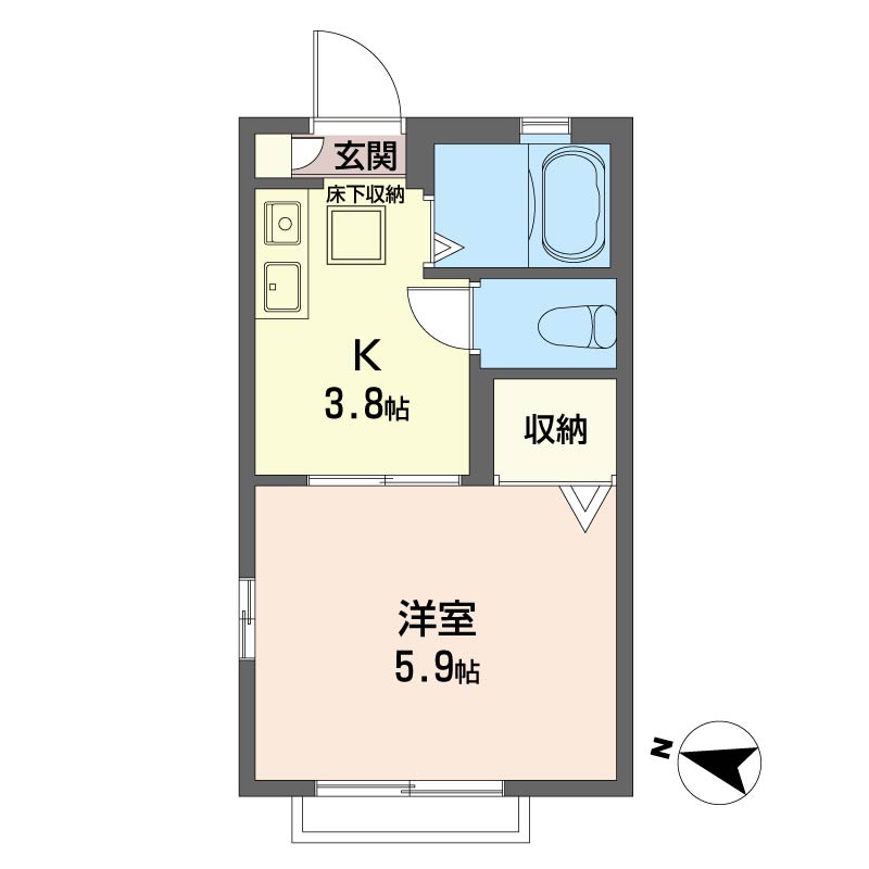 ヤマニヒルズＢ 205号-16
