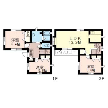 中野木戸建C 101号-13