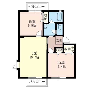 ワイズハウス Ⅱ 202号-12
