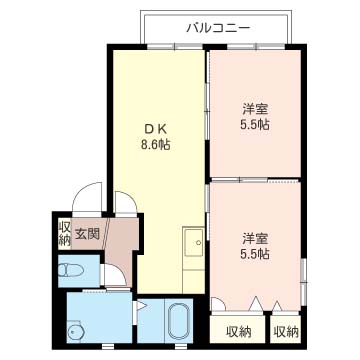 ノースヴィラＮＪ 101号-16
