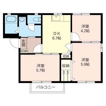 スカイメゾンB 202号-13