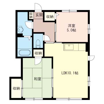 アーバンイーストB棟 201号-15