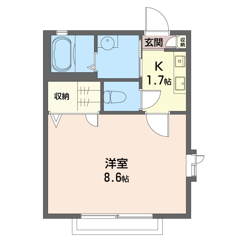 さくら館Ⅱ 201号-14