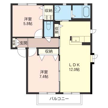 ベイサイド海楽Ａ202-2