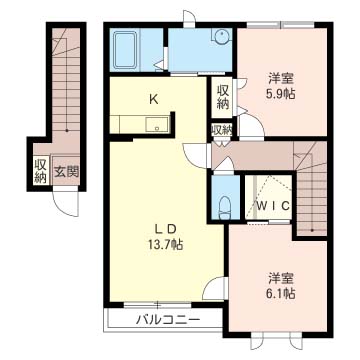 コートビレッジ伍番館202-2