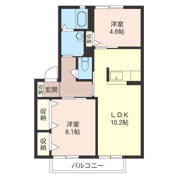 イーグル山手 203号-4