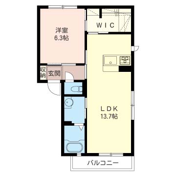 プランドール坪井Ｂ102-2