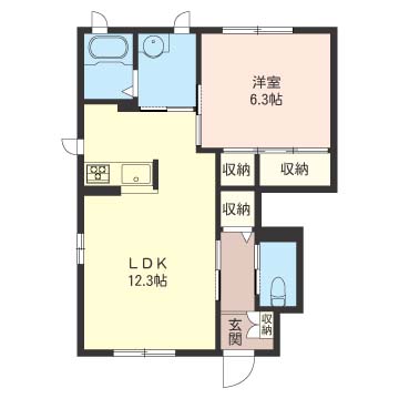 プリヴェ参番館 101号-16