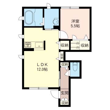ベルデ勝田台Ⅲ 101号-16
