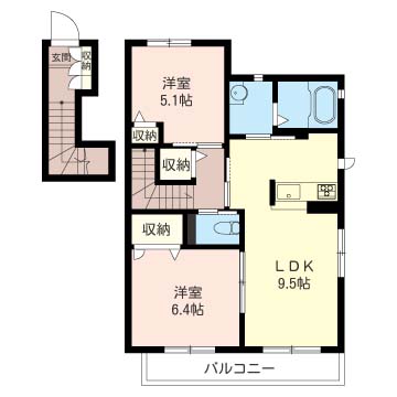 コーポ・リラフォート 203号-16