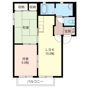 グリーン・リーフＡ 201号-14
