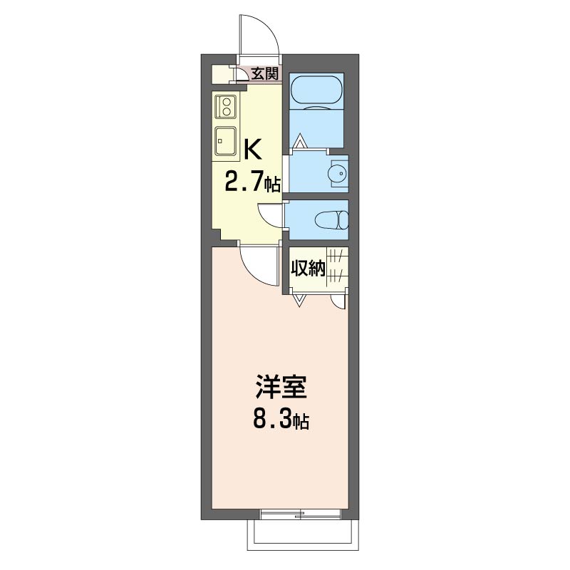 パサージュ常盤平104-2