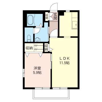 Ｓｋｙ　Ｗａｒｄ　しただ 201号-14