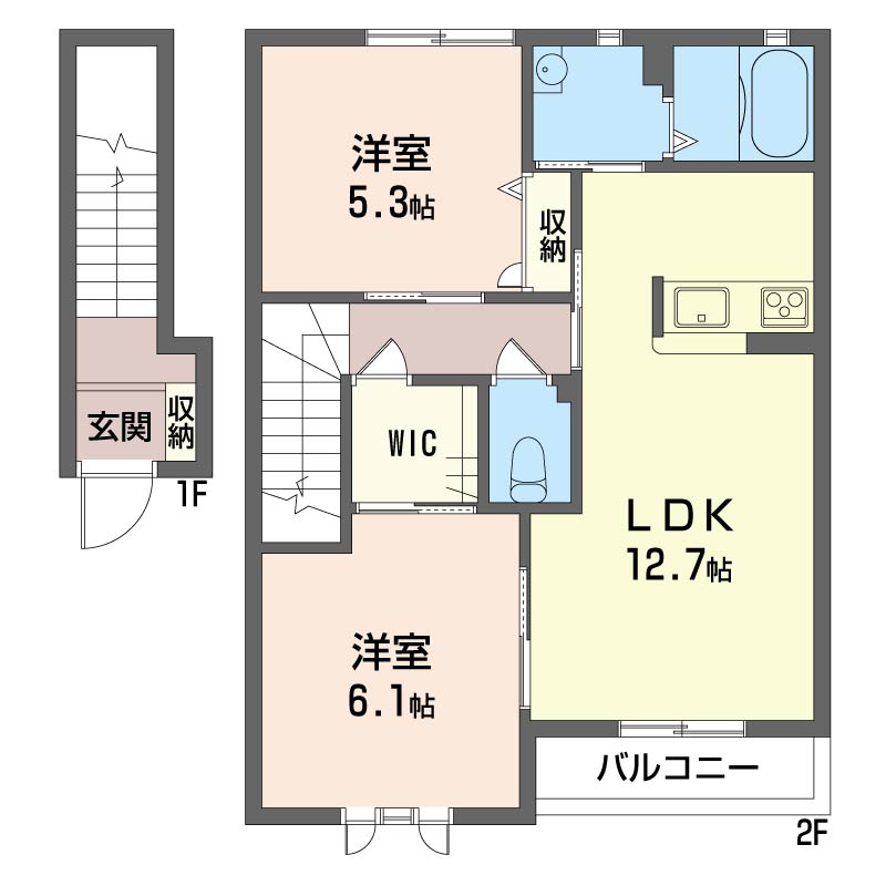 リヴェール豊四季B 202号-14