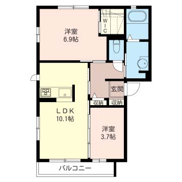 パールタウン柏の葉E 201号-16
