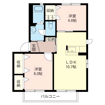 パールタウン柏の葉Ｂ 102号-15
