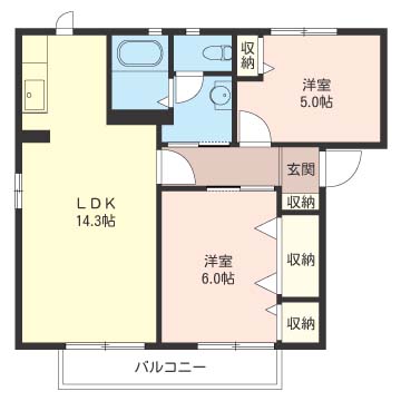 パールタウン柏の葉Ｃ201-2