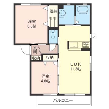 ツインコートⅡ 202号-16