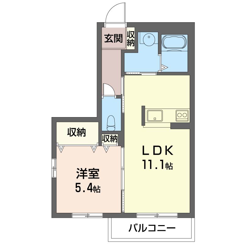 シャーメゾン柏Ⅰ206-2
