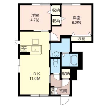 ルナ　メゾン 101号-16