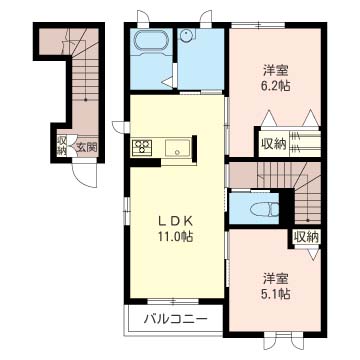 ブランノワール・Ⅰ 201号-4