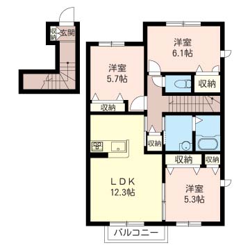 クレイラＢ 203号-13