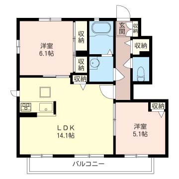 サニーヴィレッジ参番館102-2