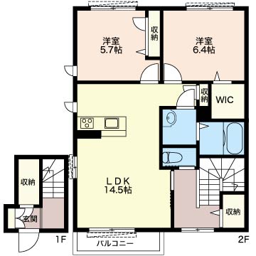 メゾンドール船戸 201号-15