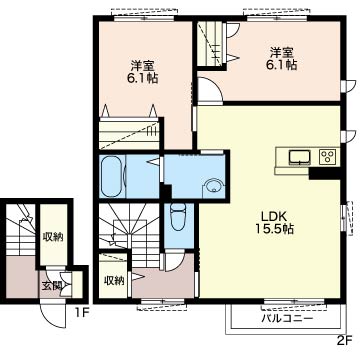 サニーヴィレッジ六番館 202号-14