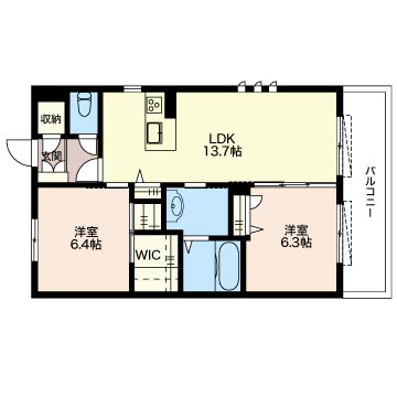 レジデンスヒルズ 201号-16