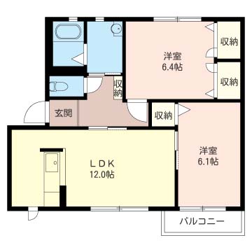 メディオ神栖Ｂ 202号-14