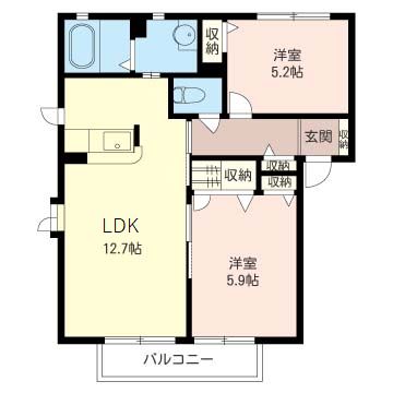 Ｃａｌｆ　Ｂｒｉｄｇｅ 201号-5