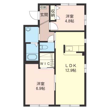 ビューテラスⅠ 201号-4