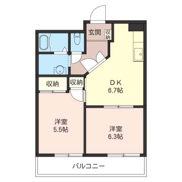 センパークＢ 201号-13