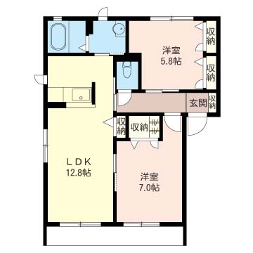 エクサージュＡ 101号-16