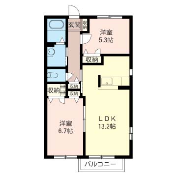 グランメールＡ・Ｂ・Ｃ・Ｄ棟 101号-16