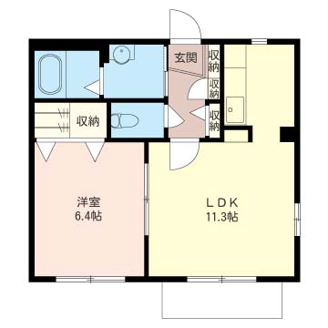 グランメールＡ・Ｂ・Ｃ・Ｄ棟112-2