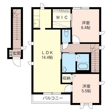 シェルメゾンＢ 201号-13