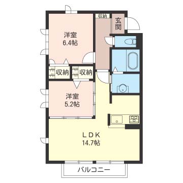ボー・セジュールⅢ番館 206号-16