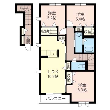 ジェンティーレ　Ｇ 201号-13