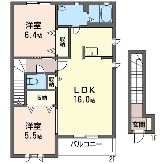 クロエ請西Ｆ棟202-2
