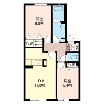 グランドゥール桜木Ⅰ 102号-12