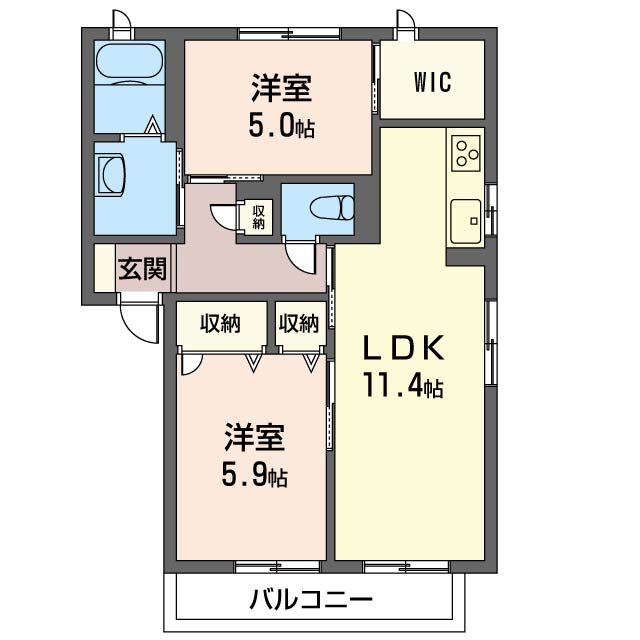 アルトほたる野Ｃ棟 102号-16