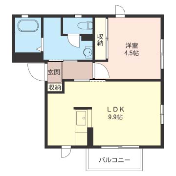 シャーメゾン．Ｋ 202号-3
