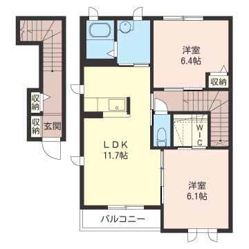 フレ.エ.ペシェ Ⅱ 201号-16