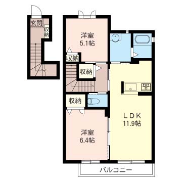 グランメールＡ 202号-12