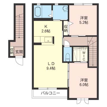 アルカンシエル　Ｂ館203-2
