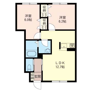 メルヴェーユⅡ番館 102号-15