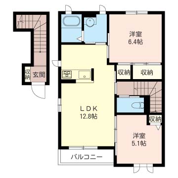 ヴィラⅡ番館 201号-15