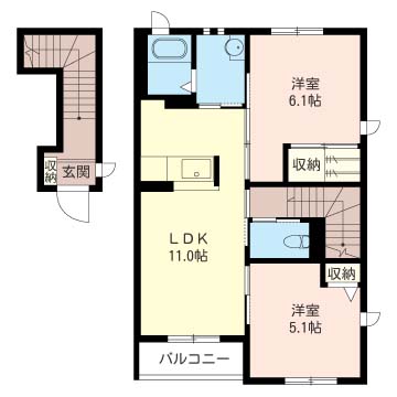 スクエアガーデン　Ｃ202-2